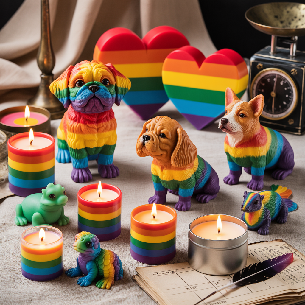 PRIDE Collection – Rainbow Soaps